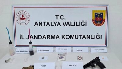 Antalya’da gerçekleştirilen operasyonda önemli miktarda uyuşturucu madde ele geçirildi ve