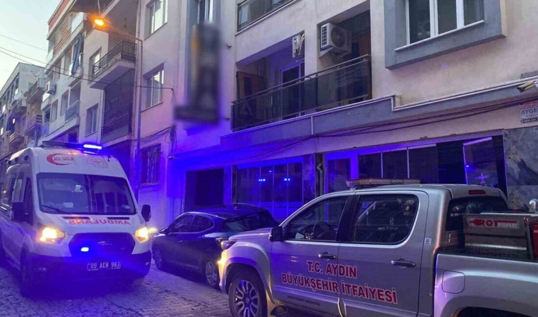 Aydın’ın Efeler ilçesinde bir apartman dairesinde meydana gelen yangın, hızla