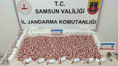 Samsun’da bir apartmanın yöneticisi, jandarma ekipleri tarafından gerçekleştirilen bir uyuşturucu