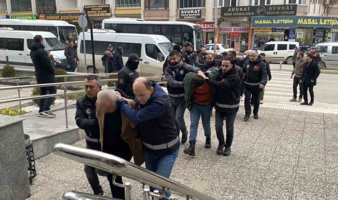 Çorum merkezli operasyonla 55 vatandaşı araç aldatmacasıyla kandırıp milyonlarca lira
