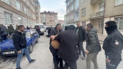 Konya’da, 20 yıl hapis cezasına çarptırılan bir kişi, polis ekiplerini
