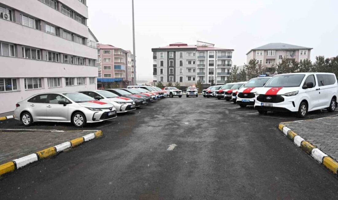 Ardahan ilinde emniyet teşkilatına ayrılan yeni araçların hizmete başlaması dolayısıyla