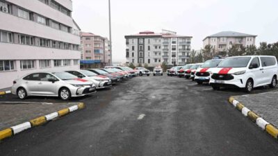 Ardahan ilinde emniyet teşkilatına ayrılan yeni araçların hizmete başlaması dolayısıyla