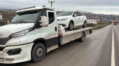 Samsun’un İlkadım ilçesinde narkotik ekiplerinin özenli çalışması sonucunda, arızalı araç