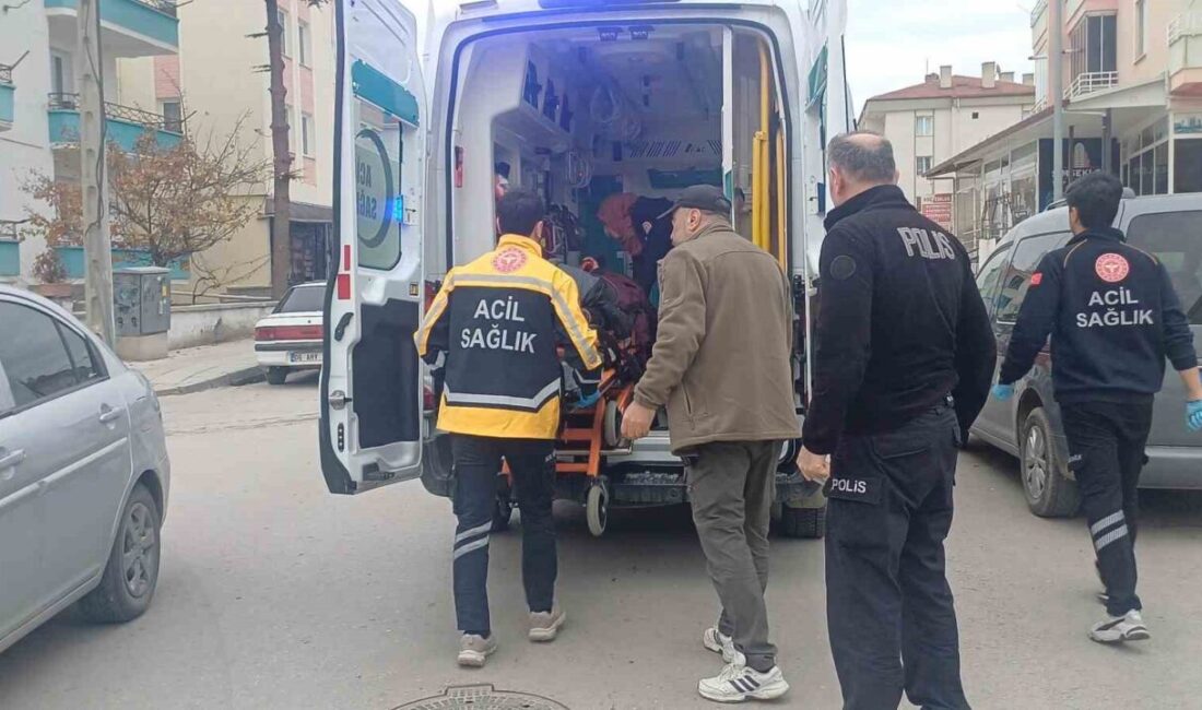 Çorum’un Gülabibey Mahallesi Bağcılar Caddesi’ndeki bir çocuk parkında meydana gelen
