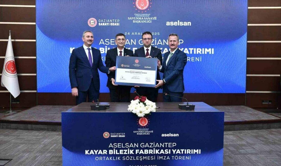 Cumhurbaşkanlığı Savunma Sanayii Başkanlığı (SSB) öncülüğünde Aselsan ve Gaziantep Sanayi