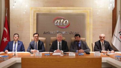 ATO Yönetim Kurulu Üyesi Ahmet Akça, Ankara Ticaret Odası’nın mesleki