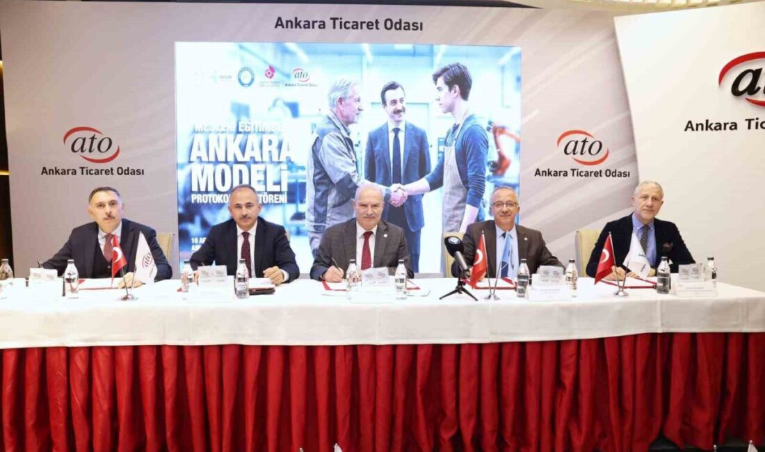 Ankara’da bulunan kurumlar arasında, mesleki eğitim alanında iş birliğini destekleyen