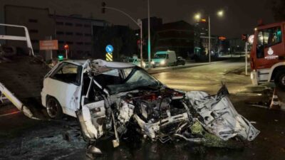 İstanbul Avcılar ilçesinde meydana gelen üzücü bir olayda, bir otomobilin