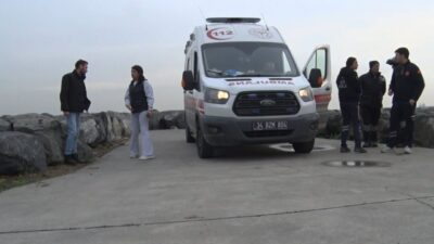 Avcılar sahilinde, eşine intihar mesajı atan bir adamın sebep olduğu