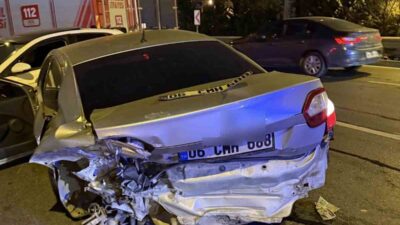 D-100 Karayolu’nda Şükrübey-Bakırköy istikametinde meydana gelen trafik kazasında 2 kişi