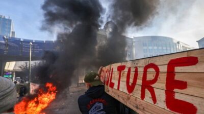 Brüksel’de devam eden Avrupa Birliği (AB) Liderler Zirvesi sırasında, 27