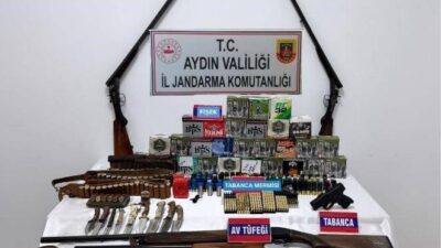 Aydın’ın Söke ilçesinde yapılan iki ayrı adrese gerçekleştirilen operasyonda 2
