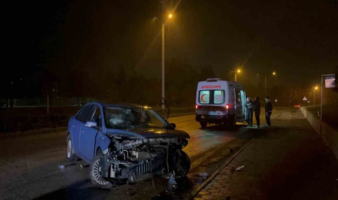 Eskişehir’de yağmurun etkisiyle aynı yolda aynı anda dört farklı kaza