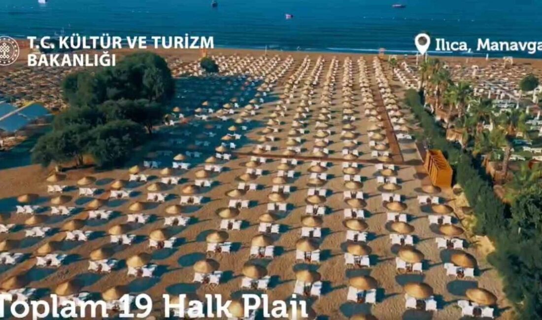 Kültür ve Turizm Bakanı Mehmet Nuri Ersoy, halk plajlarının 2025