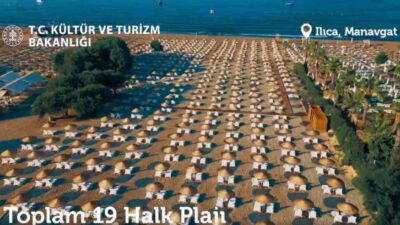 Kültür ve Turizm Bakanı Mehmet Nuri Ersoy, halk plajlarının 2025