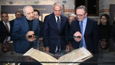 Kültür ve Turizm Bakanı Mehmet Nuri Ersoy, Türkiye Yazma Eserler