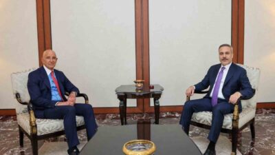 Türkiye’nin Dışişleri Bakanı Hakan Fidan, ABD’nin Suriye Özel Temsilcisi Tom