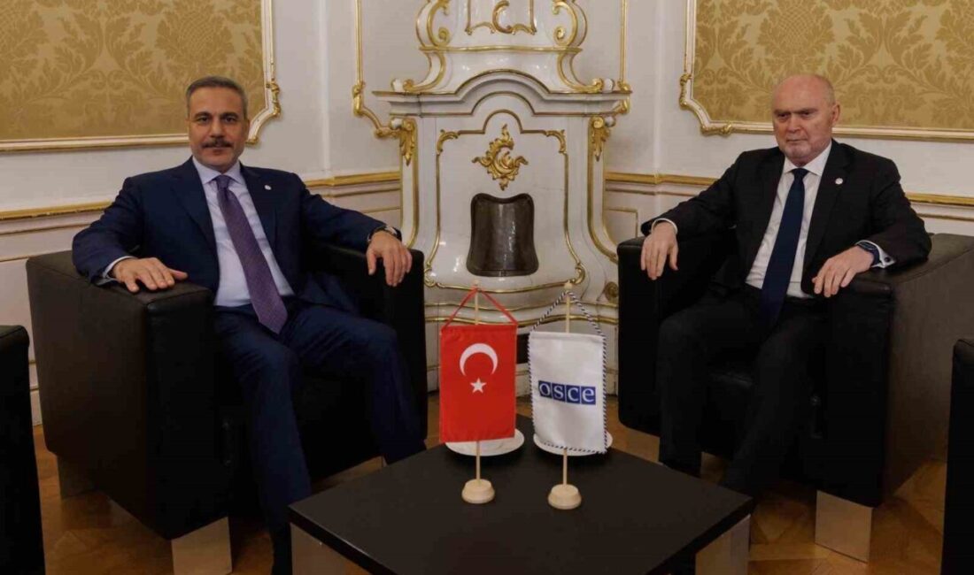 Türkiye Dışişleri Bakanı Hakan Fidan, AGİT Genel Sekreteri Feridun Sinirlioğlu