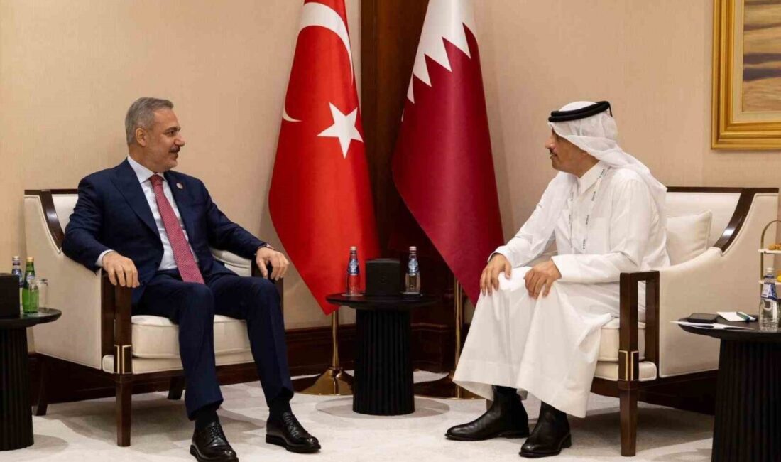 Türkiye’nin Dışişleri Bakanı Hakan Fidan, Doha’da Katar Başbakanı ve Dışişleri