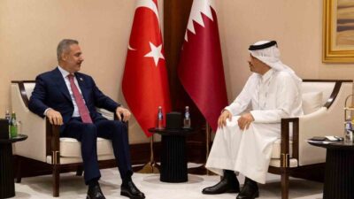 Türkiye’nin Dışişleri Bakanı Hakan Fidan, Doha’da Katar Başbakanı ve Dışişleri