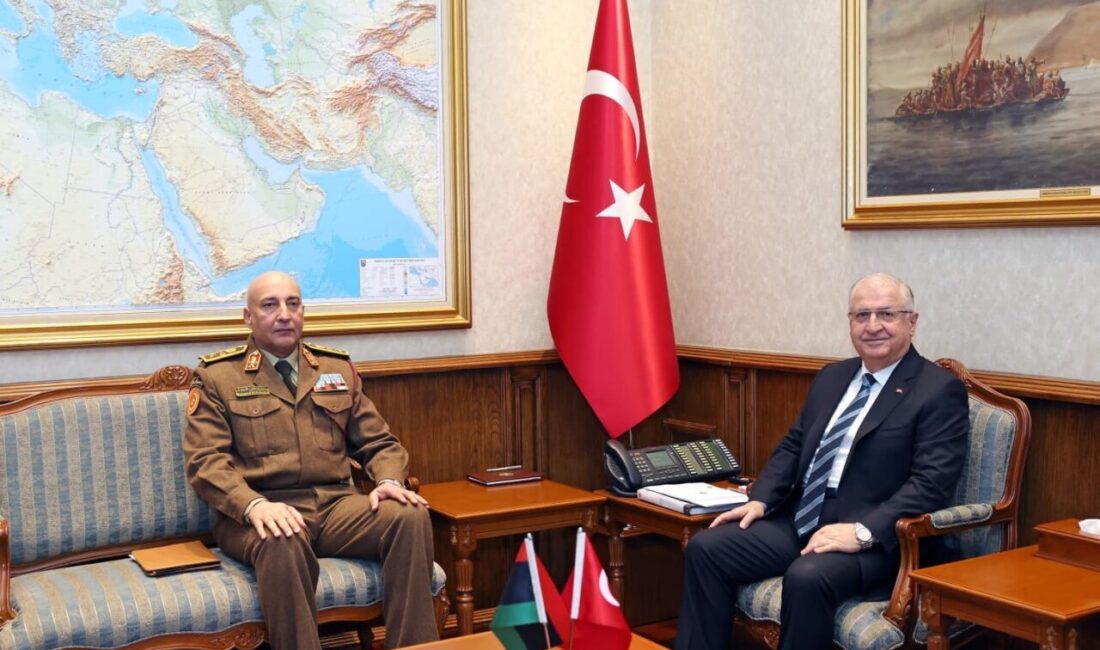 Milli Savunma Bakanı Yaşar Güler, Libya Genelkurmay Başkanı Orgeneral Muhammed