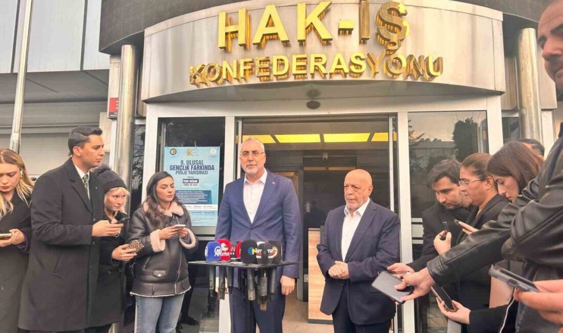 Çalışma ve Sosyal Güvenlik Bakanı Vedat Işıkhan, Hak İşçi Sendikaları