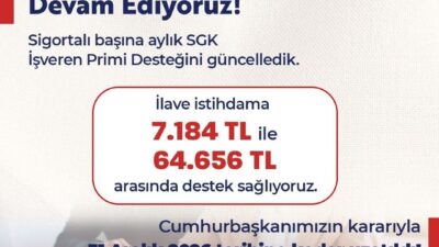 Çalışma ve Sosyal Güvenlik Bakanı Vedat Işıkhan, işverenlere her sigortalı