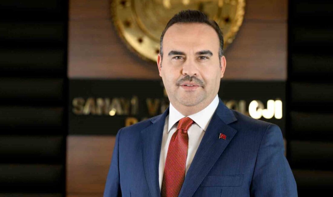 Sanayi ve Teknoloji Bakanı Mehmet Fatih Kacır, artık yeni bir