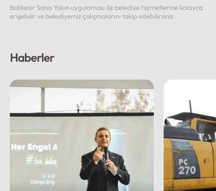 Balıkesir Büyükşehir Belediye Başkanı Ahmet Akın, Balıkesirli vatandaşlar için hayata