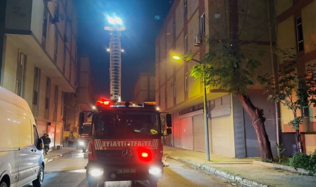 Başakşehir’deki Aymakop Sanayi Sitesi’nde bulunan bir ayakkabı imalathanesinde meydana gelen