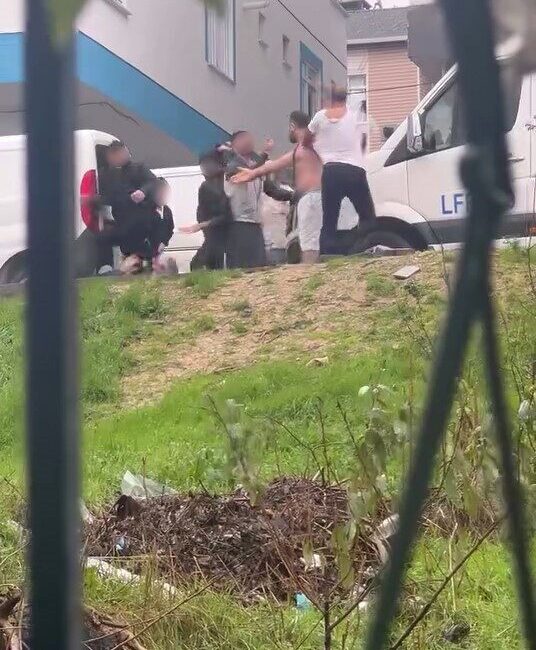 Başakşehir’de, mal paylaşımı konusundaki anlaşmazlık iddiasıyla başlayan bir tartışma hızla