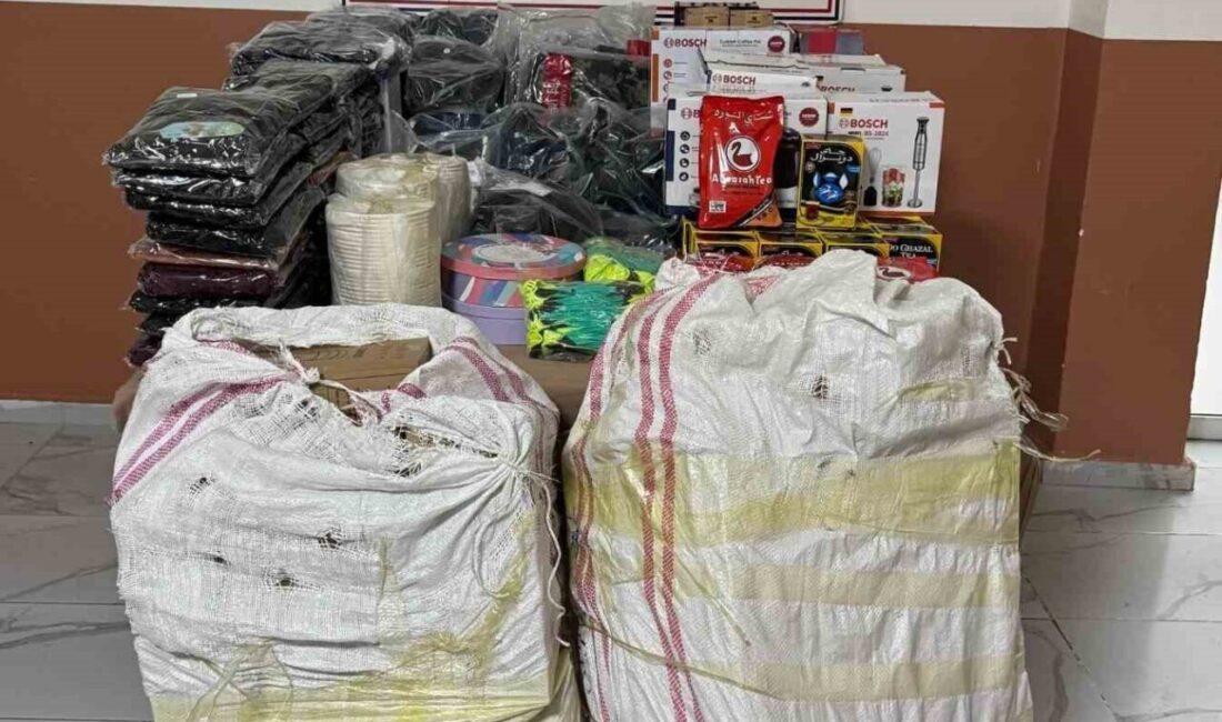 Jandarma ekiplerinin Van’ın Başkale ilçesinde yaptığı çalışmalar neticesinde gümrük kaçağı