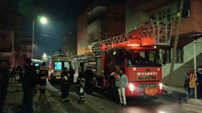 Batman’da meydana gelen yangında, 85 yaşındaki Abdurrahman Utanır isimli yatalak