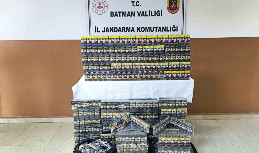 Batman’ın Gercüş ve Hasankeyf ilçelerinde yapılan yol kontrollerinde toplam 13.176