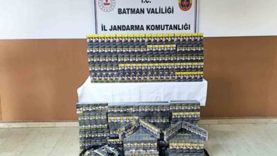 Batman’ın Gercüş ve Hasankeyf ilçelerinde yapılan yol kontrollerinde toplam 13.176