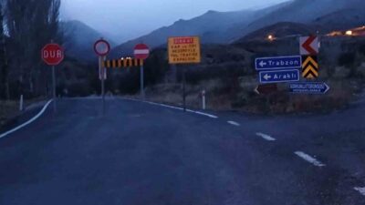 Bayburt’un yüksek kesimlerinde etkili olan şiddetli kar yağışı ve olumsuz