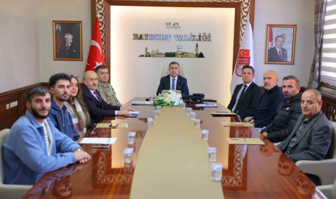 Bayburt Valisi Mustafa Eldivan başkanlığında Kasım 2025 Asayiş ve Bilgilendirme