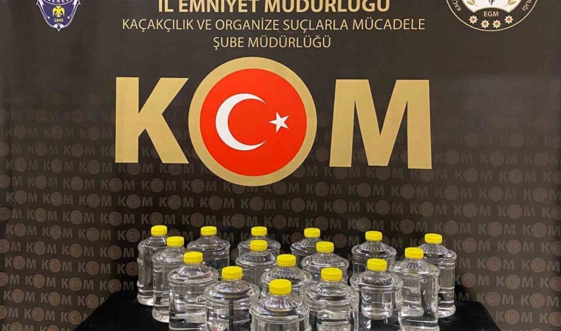 Bayburt’ta, Kaçakçılık ve Organize Suçlarla Mücadele Şube Müdürlüğü ekipleri tarafından