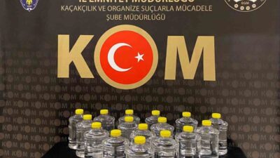 Bayburt’ta, Kaçakçılık ve Organize Suçlarla Mücadele Şube Müdürlüğü ekipleri tarafından