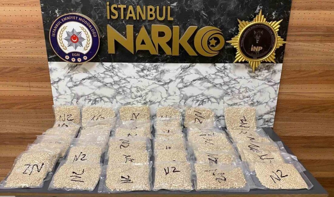 İstanbul Esenyurt’ta gerçekleştirilen bir operasyonda, bir evde bazanın altına gizlenmiş