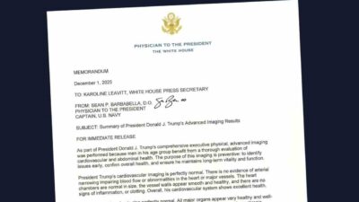 ABD Başkanı Donald Trump’ın sağlık durumu hakkında Beyaz Saray’dan yapılan