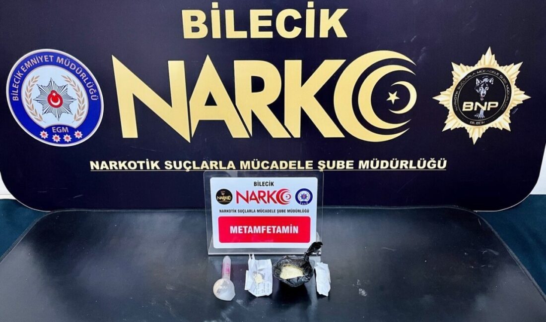 Bilecik’te gerçekleştirilen uyuşturucu operasyonu sonucunda çeşitli uyuşturucu maddeler ele geçirildi