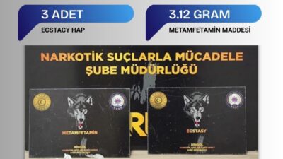 Bingöl ilinde polis ekipleri tarafından gerçekleştirilen uyuşturucu operasyonunda 1 şüpheli