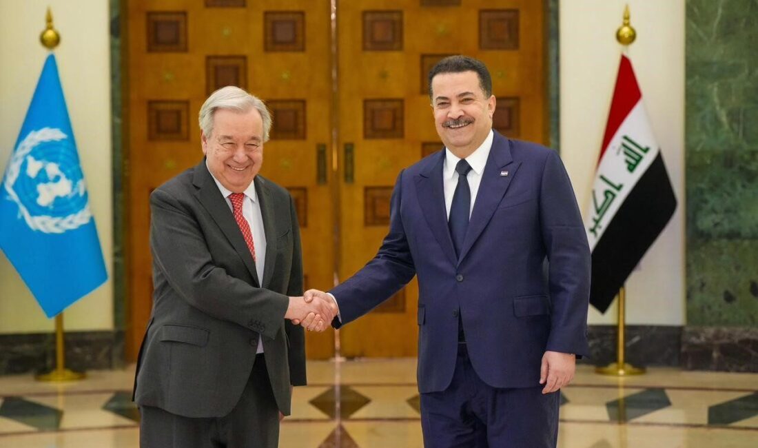 BM Genel Sekreteri Antonio Guterres, BM Irak Yardım Misyonu’nun faaliyetlerinin
