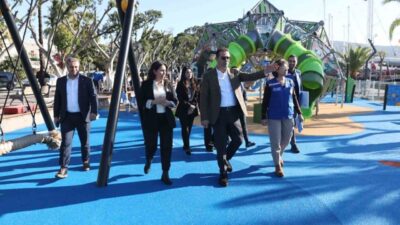 Muğla Büyükşehir Belediyesi, ilçelerdeki park ve bahçelerin yenilenmesi ve geliştirilmesi