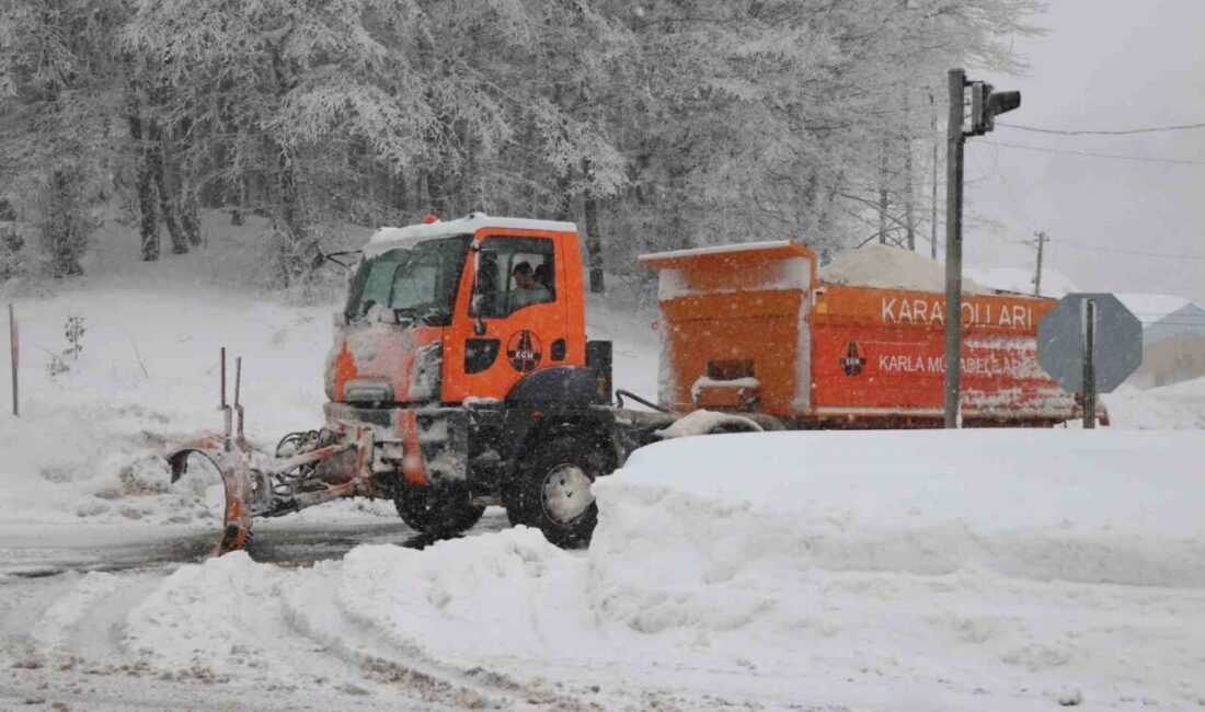 Bolu Dağı geçişindeki D-100 kara yolunda son 3 gündür aralıklarla