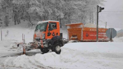 Bolu Dağı geçişindeki D-100 kara yolunda son 3 gündür aralıklarla