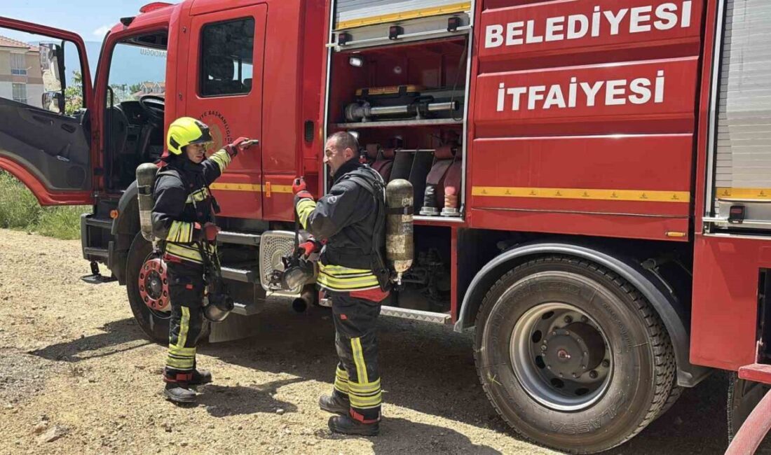 Bolu Belediyesi İtfaiye Müdürlüğü, 2025 yılına ait faaliyet raporunu kamuoyuyla