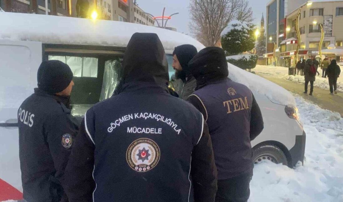 Bolu’da, yılbaşı yaklaşırken Göçmen Kaçakçılığıyla Mücadele Şube Müdürlüğü, Asayiş Müdürlüğü